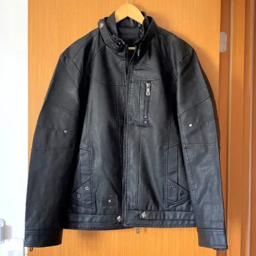 Jaqueta Masculina em Couro PU Mountainskin (Nova) Estilo Casual Motociclista Tamanho G