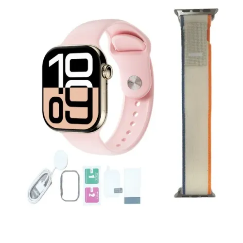 Smartwatch S10 46mm Series 10 2025 Relogio Microwear 2 Pulseira capa pelicula e Chat Gpt