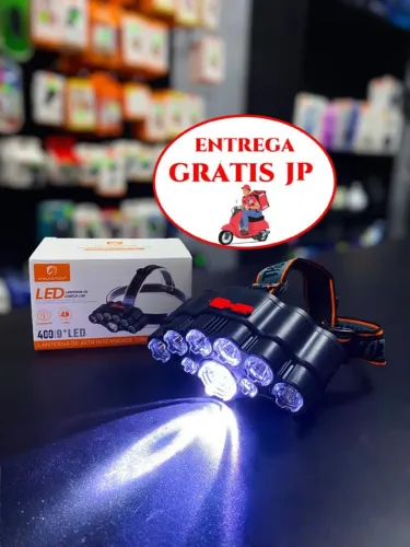 LANTERNA DE CABEÇA LED COM ALTA INTENSIDADE HMASTON HW05