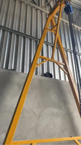 Pórtico 10ton, com talha manual 5ton