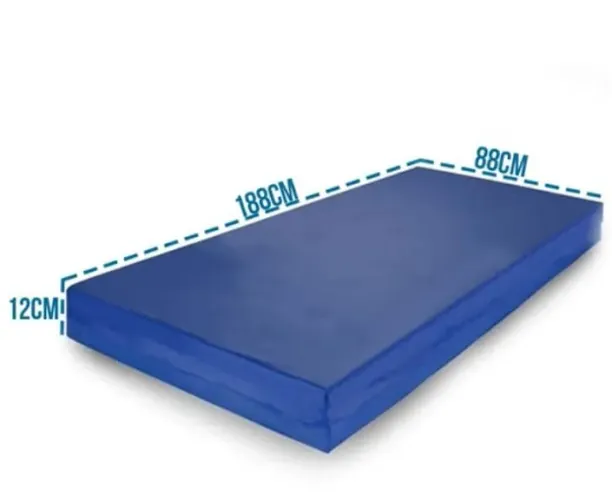 Colchonete Hospitalar 188x88x12cm - Azul