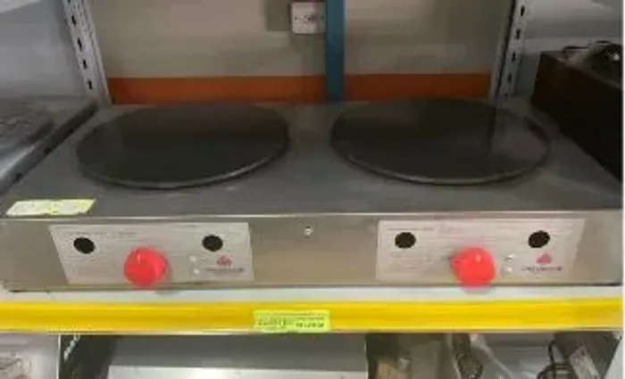 Chapa Crepe a Gás 2 Discos - Novo 