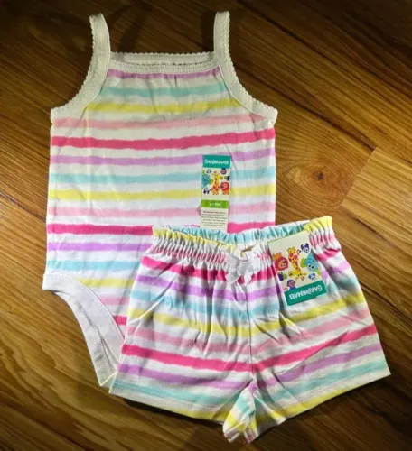 Conjunto Garanimals tamanho 6 a 9 meses importado (Novo)