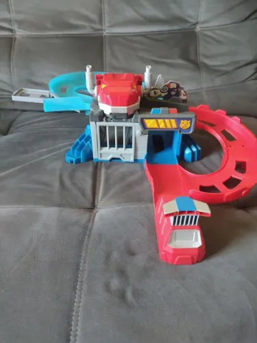 Playskool Transformer Trailer Racer Hasbro 