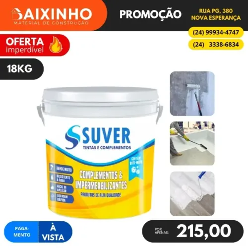 Manta Liquida 18KG Suver