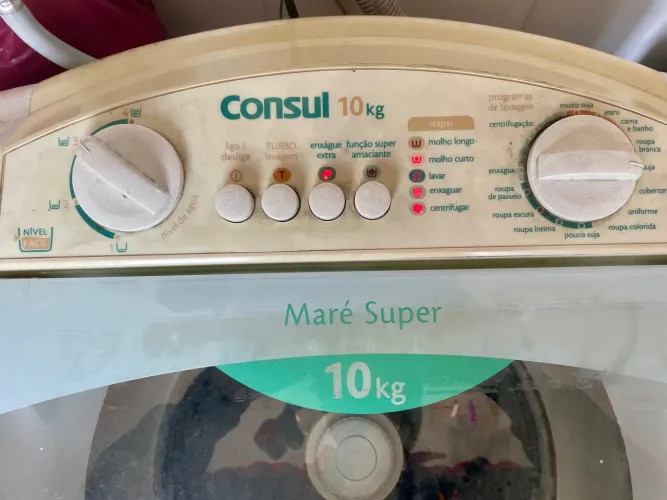 Máquina de Lavar Consul 10kg - Maré Super
