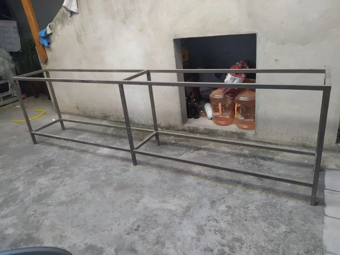 Armação de  mesa de Ferro para Decoração