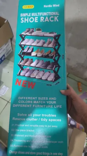 Sapateira de 5 Andares - Organização e Estilo