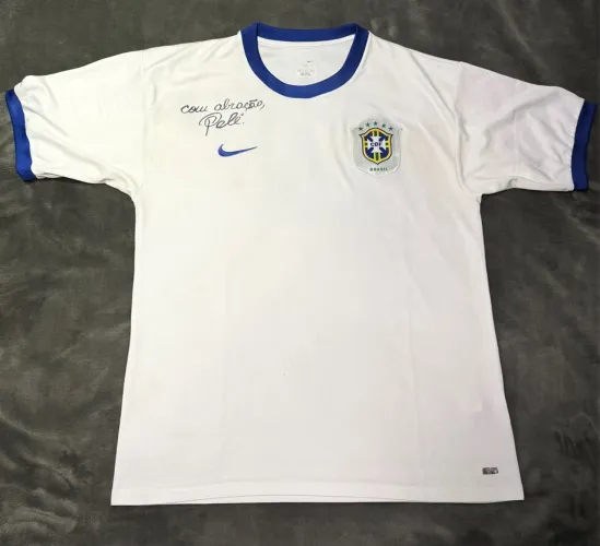 Camisa Brasil 2006 - Autografada - Pelé