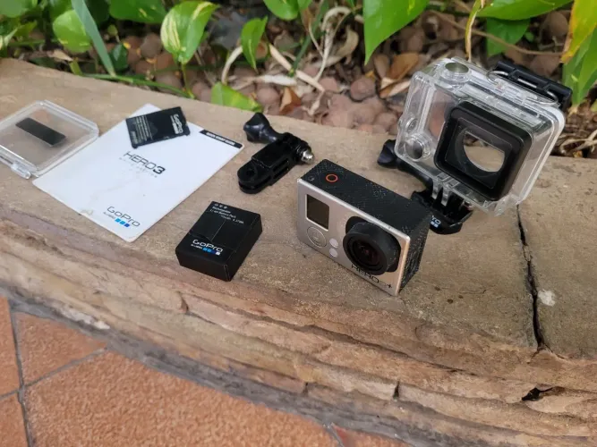 Go pro hero 3+ top nunca foi em água filé demais