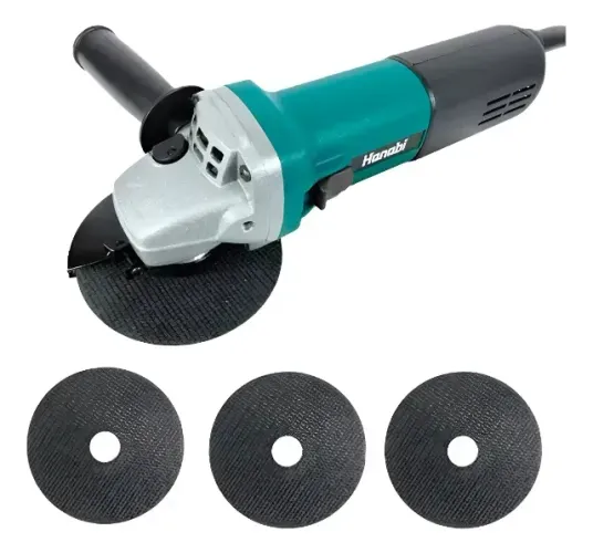 Esmerilhadeira / Lixadeira Angular Hanabi 115mm - 880W Hanabi