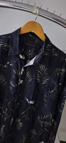 Camisa John John Manga Longa Tropical M 