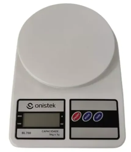 Balança Digital De Mesa Onistek ON-BL700A de 5Kg para Cozinha 