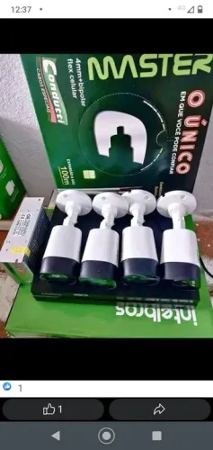 Kit 4 Câmeras de Segurança Intelbras - Segurança Completa para sua Casa