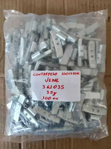 Chumbo De Roda Para Balanceamento Universal / 100 Unidades (35g)