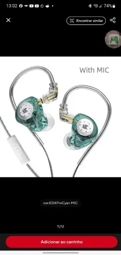 EDX PRO P2 + DAC USB C FONE DE OUVIDO