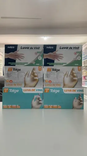 Luvas Descartáveis - Vinil