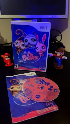 Little pet shop - completo com manual
