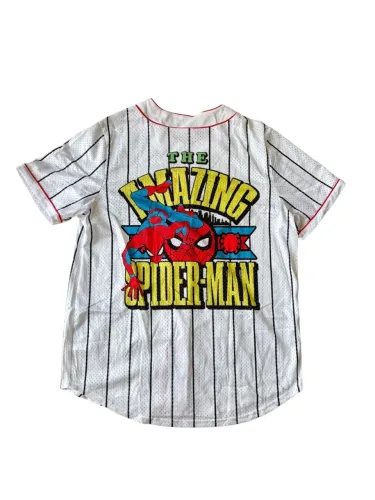 Camisa varsity Baseball Homem-aranha spider man