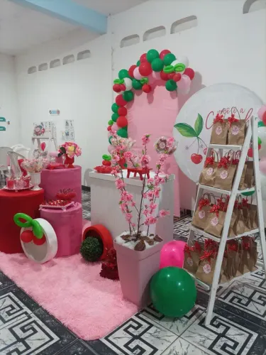 Tema cereja do bolo