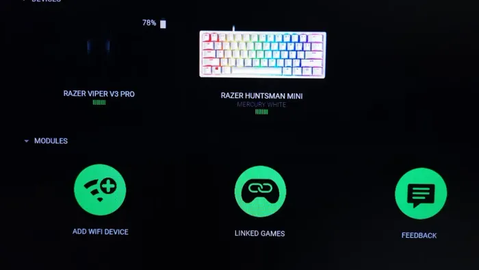 Razer Huntsman Mini Mercury Edition 