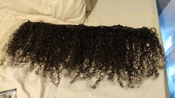 Cabelo humano pronto para colocação de ponto americano