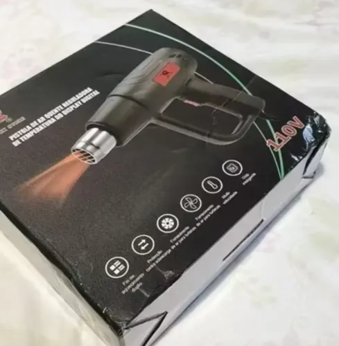 Soprador Térmico Pistola de Ar Quente com Display Digital - 110V