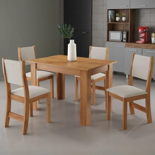 Mesa 4 Cadeiras Slim tt87