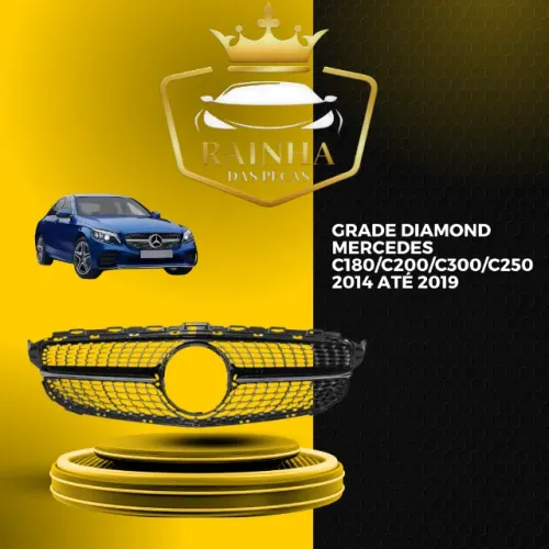 Grade Diamond Mercedes C180/C200/C300/C250 2014 até 2019