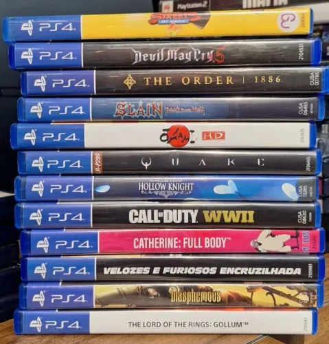 Jogos de PS4 ler descrição