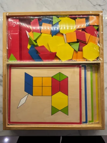 Melissa e Doug - Blocos de montar - 124 peças