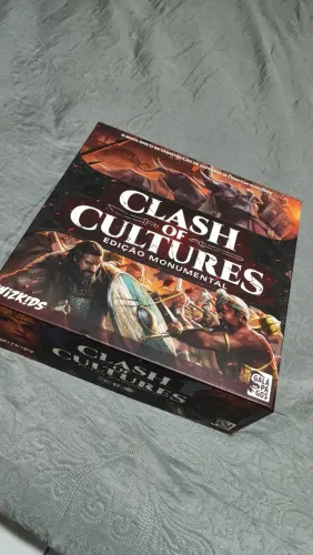 Jogo de tabuleiro Clash of Cultures: Edição Monumental Galápagos (Boardgame)