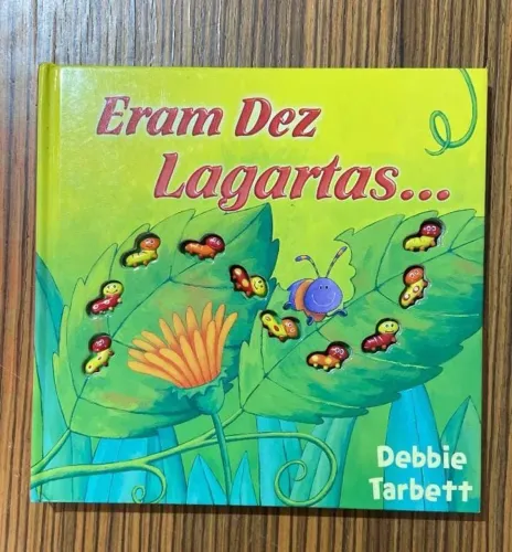 Eram dez Lagartas-livro de Maria José Meireles com ilustrações de Maria Keil 