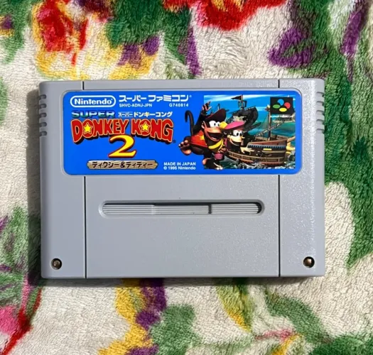 Donkey Kong 2 - Super Nintendo (SNES) JAP (OLX Pay) Só venda 