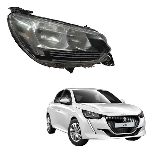 Farol Dianteiro Direito S/ Led Peugeot 208 2021 A 2024 Origi