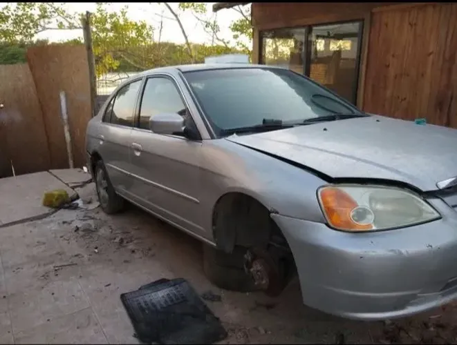 HONDA CIVIC 2003 ; RETIRADA DE PEÇAS