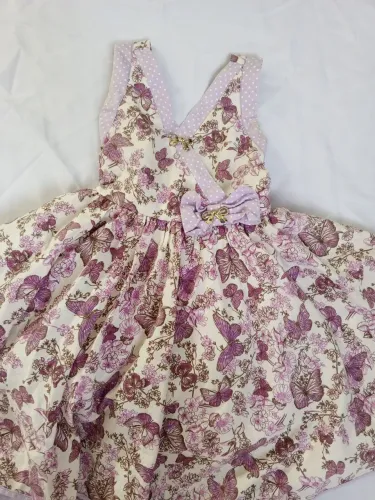 Vestido social menina