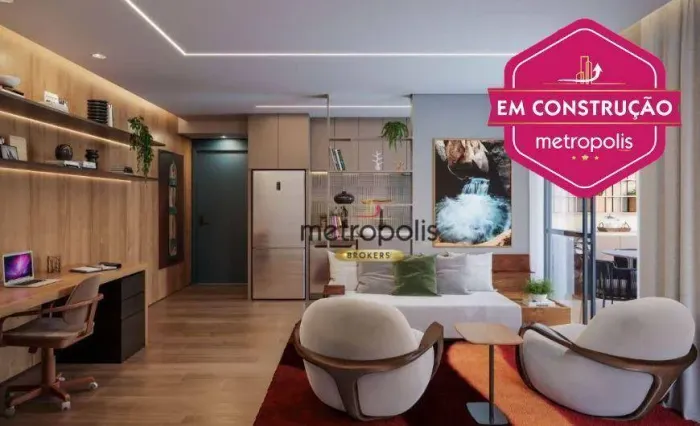 Apartamento com 2 dormitórios à venda, 60 m² por R$ 845.900,00 - Brooklin - São Paulo/SP