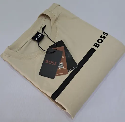Camiseta Boss Bege 