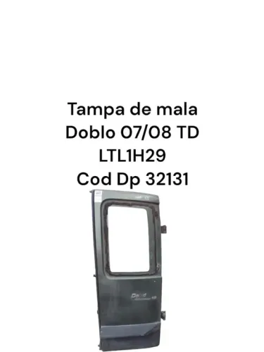 Tampa de mala Doblo 07/08 TD LTL1H29