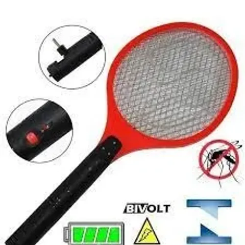 Raquete Elétrica Mosquito Pernilongo Muriçoca Mosca Bivolt