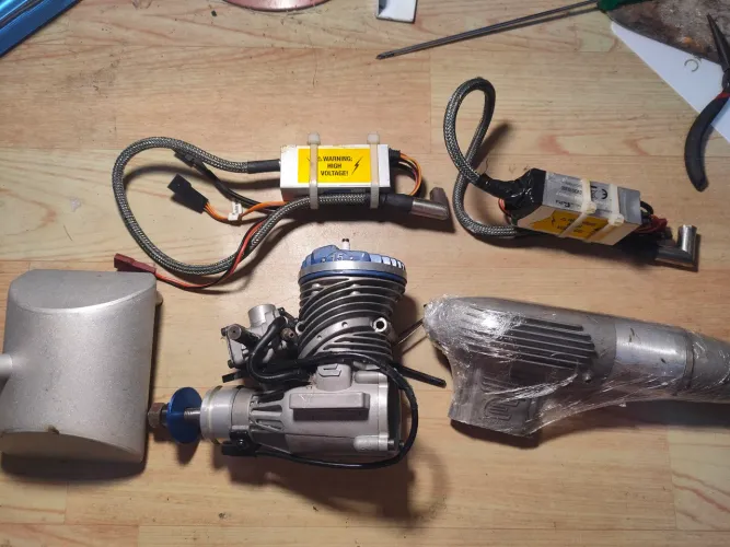 Motor Evolution 15cc - Aeromodelismo .