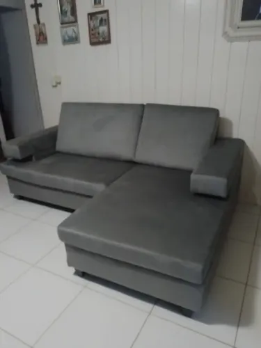 Estofaria Tarumã fazendo seu sofá novo de novo