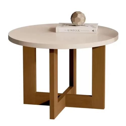 Mesa de Centro Luxo Pérola/Nature rf32