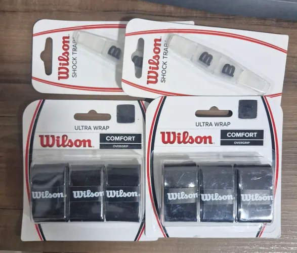 Overgrip e Shock trap (Antivibrador) Wilson