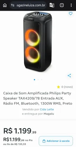Caixa Torre Pilco 1300