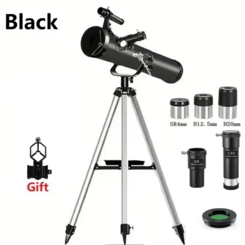 Telescópio Astronômico Refletor Greika F70076M - Completo na Caixa