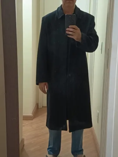 Sobretudo 100% Lã Original