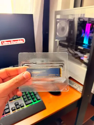 SSD Adata Legend 710, 512GB, M.2 2280 NVMe Leitura 2.400MBs, Gravação 1.600MBs