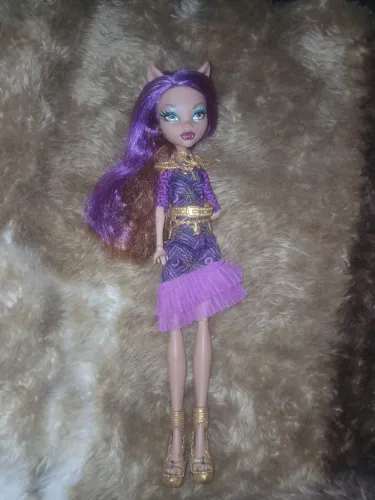 Boneca Monster High Clawden Wolf Fright, Câmera Action